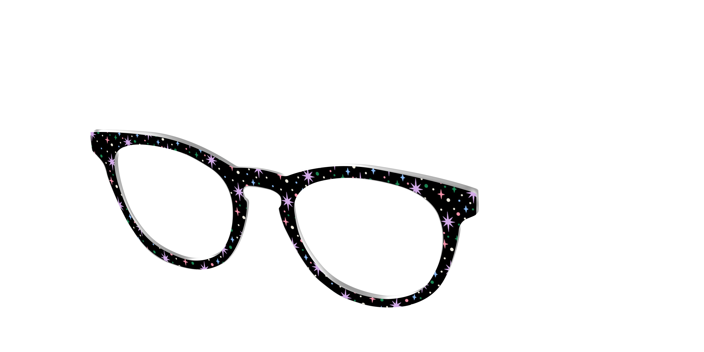 Pair Eyewear Design Tops The Spectral Starbursts top occhiali FG13
