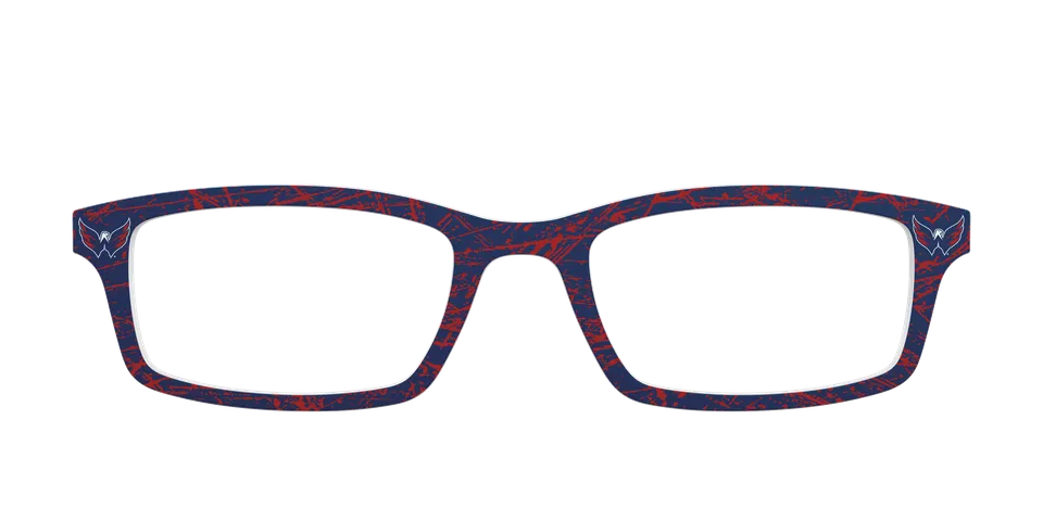 Pair Eyewear School Spirit The Capitals Ice top occhiali blu rosso