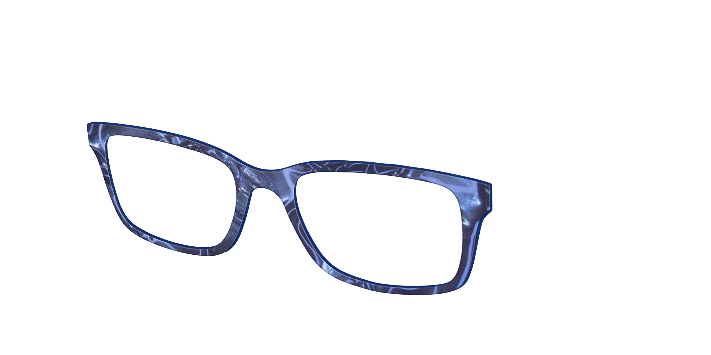 Pair Eyewear Solid Tops The Midnight Marble top occhiali NY57