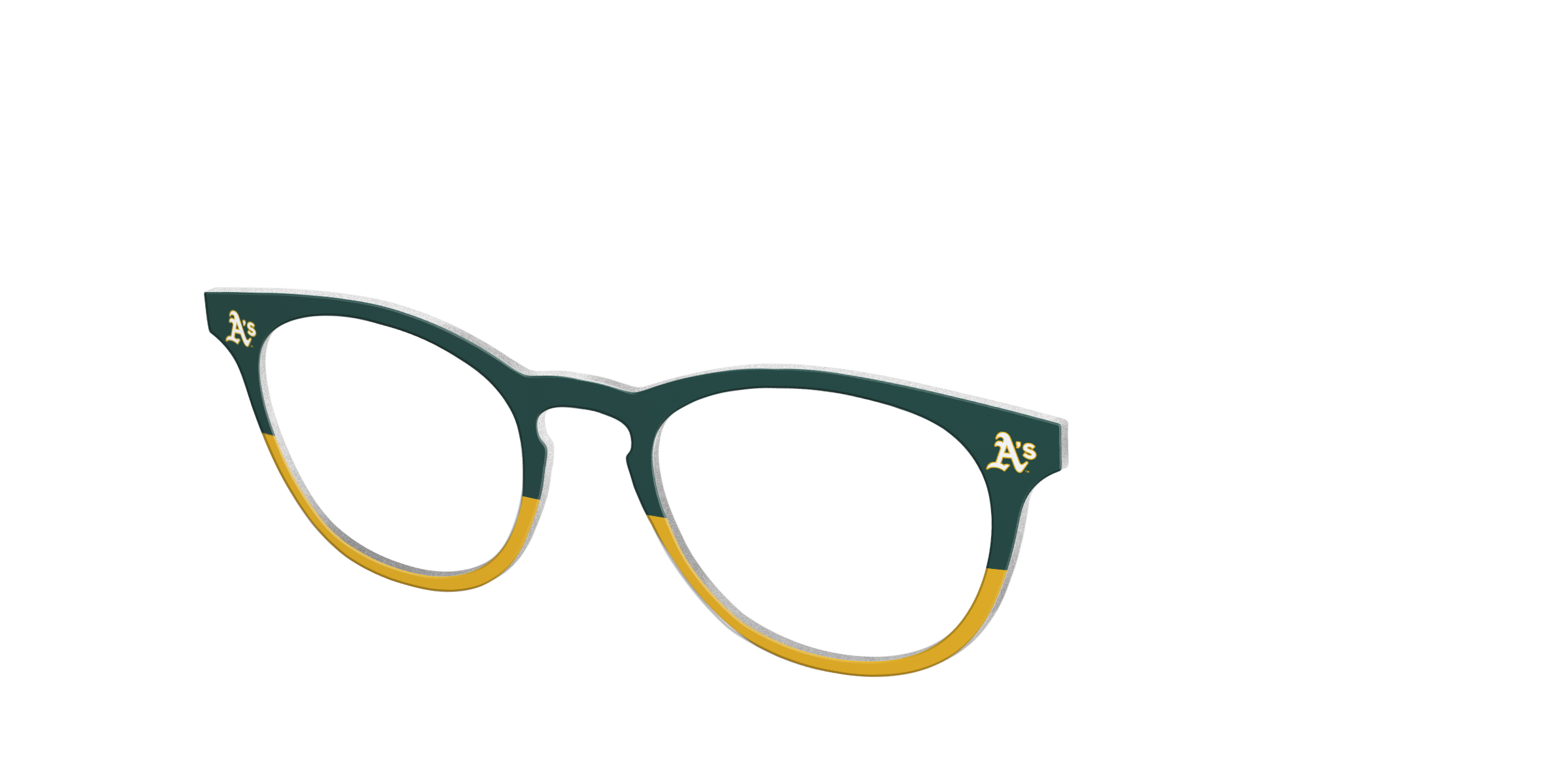 Pair Eyewear School Spirit Athletics Split top occhiali giallo
