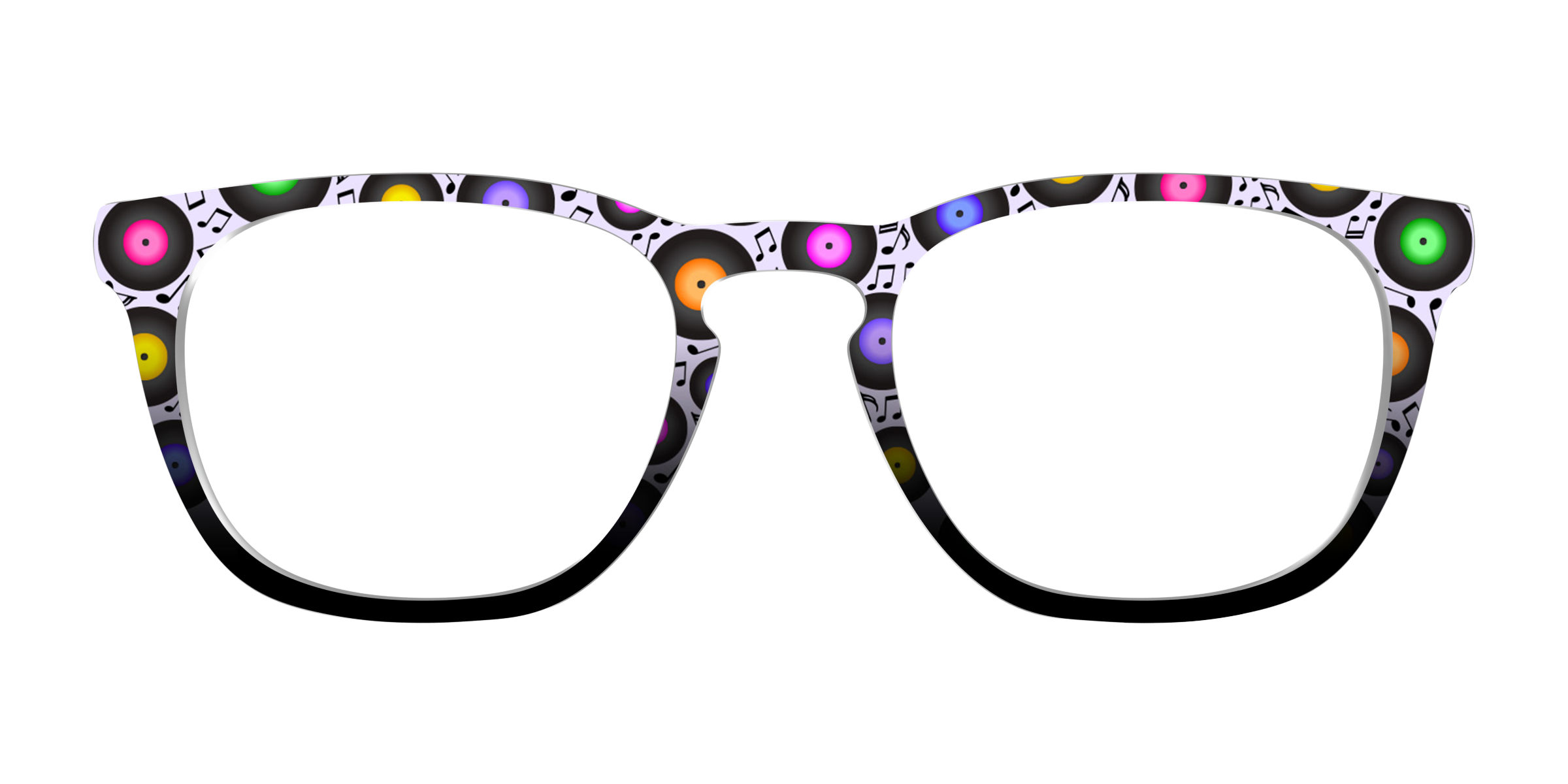 Pair Eyewear Design Tops Record Collection top occhiali musica