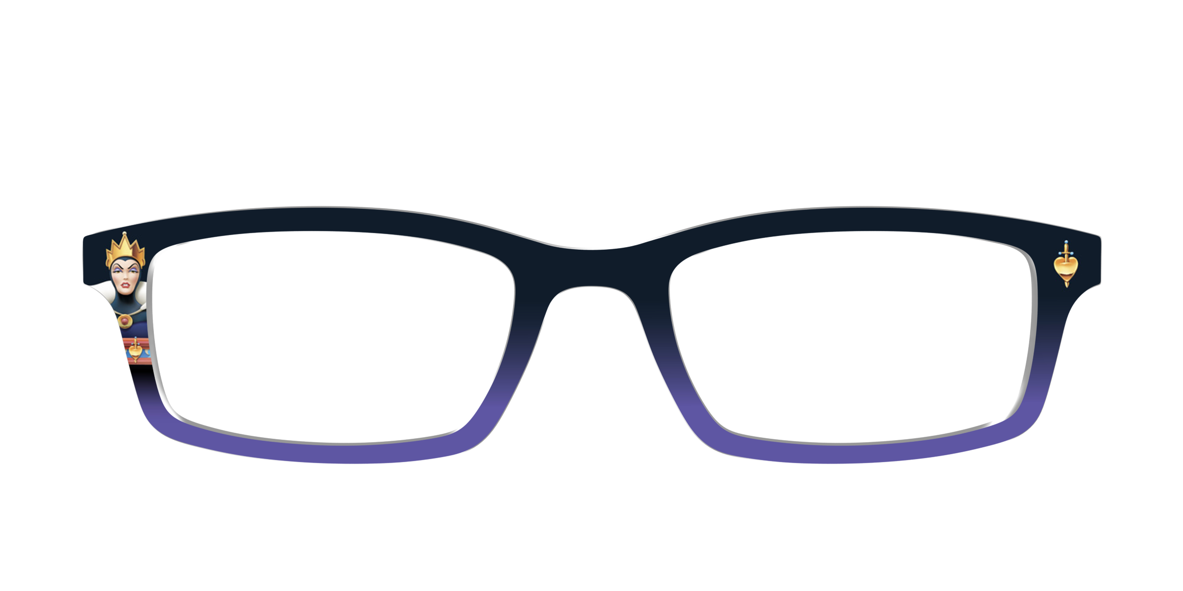 Pair Eyewear Collabs The Evil Queen Gradient frontalino viola