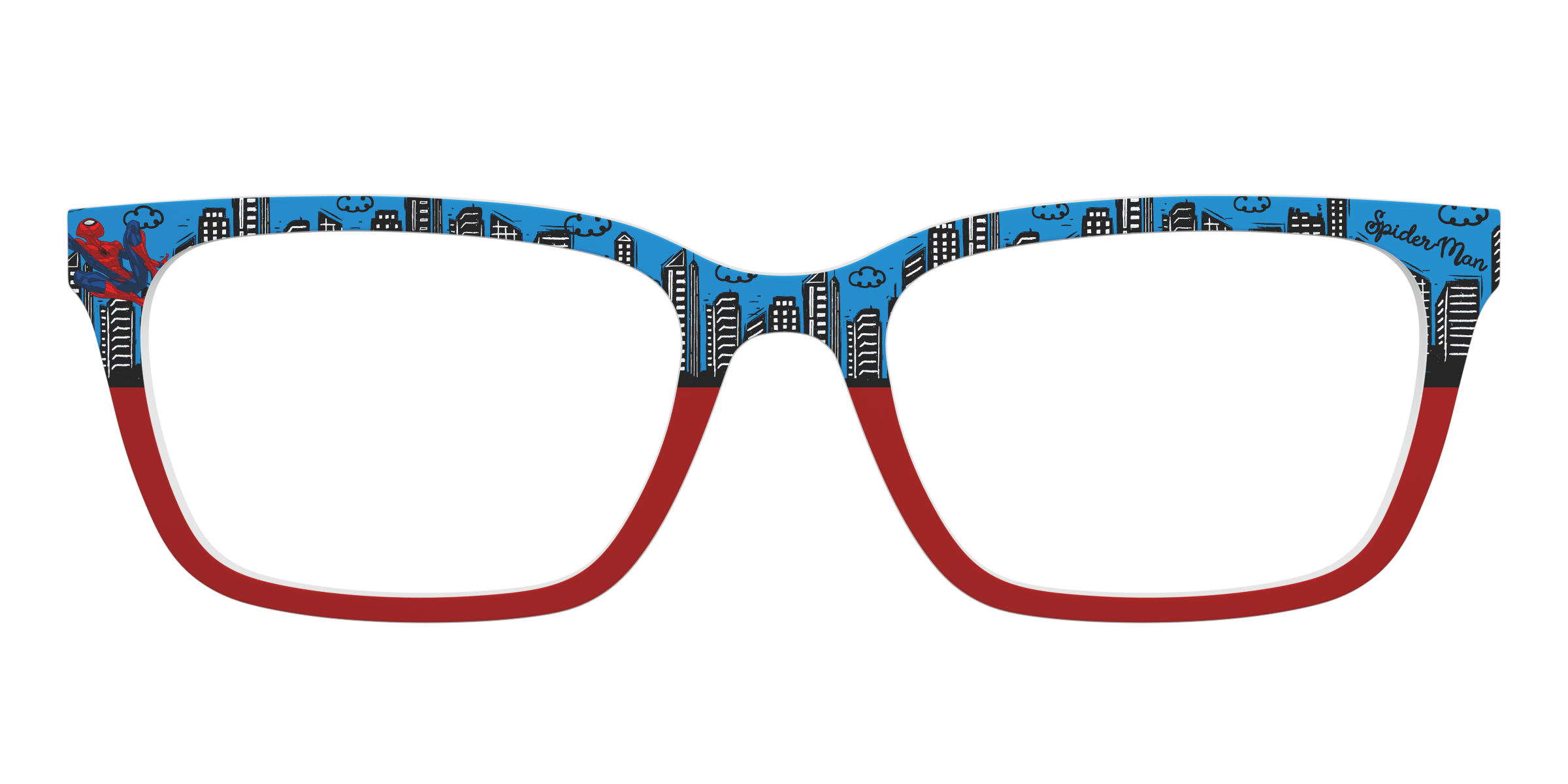 Pair Eyewear Collabs Spider-Man City SM9 top occhiali città