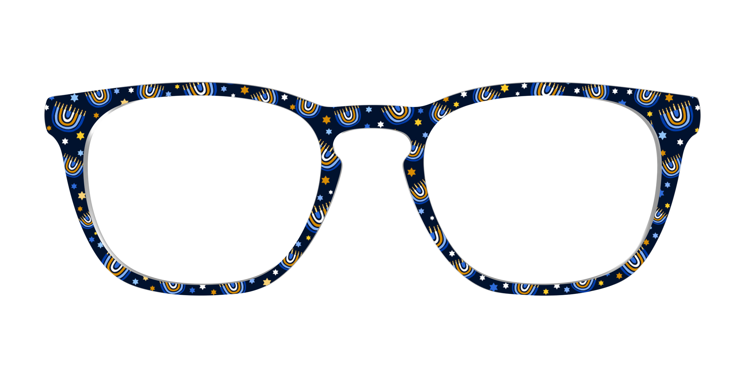 Pair Eyewear Design Tops Hanukkah Menorahs top per occhiali festa