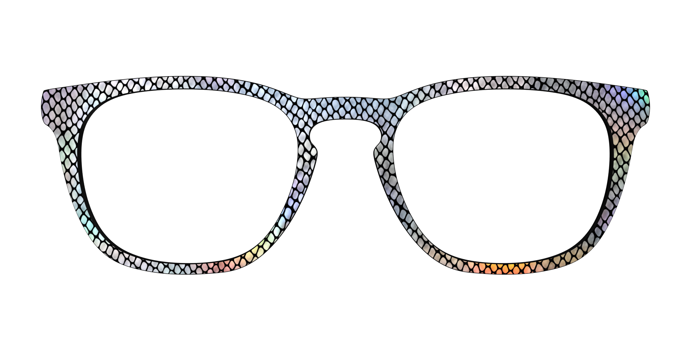 Pair Eyewear Design Tops The Iridescent Serpent top per occhiali