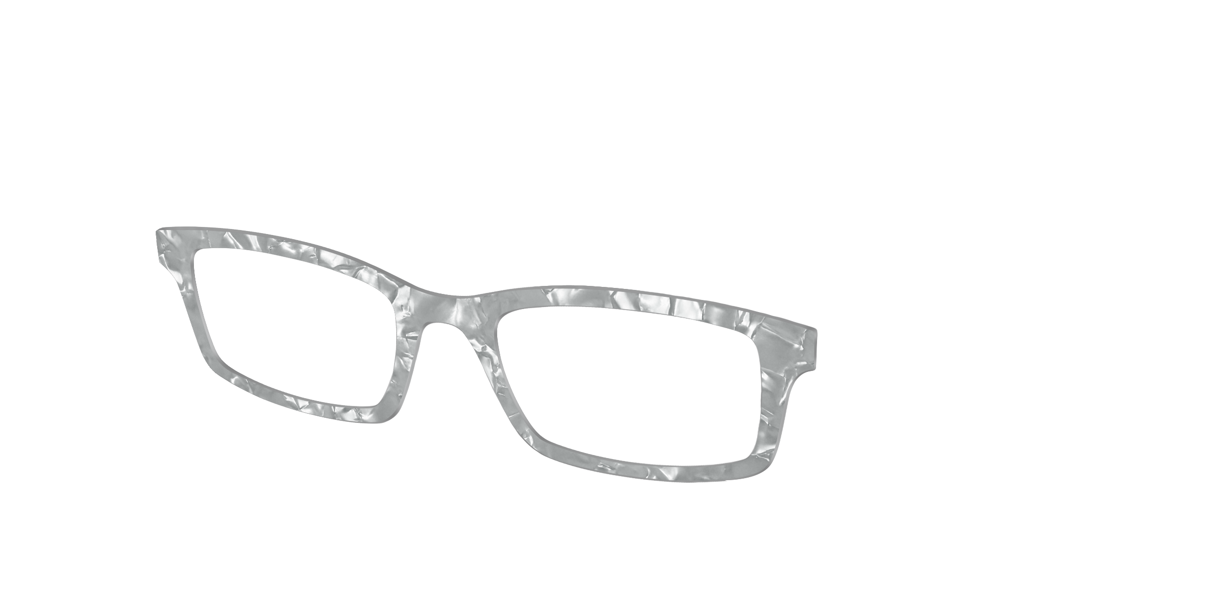 Pair Eyewear Design Tops Smoky Quartz Pearl Marble top grigio