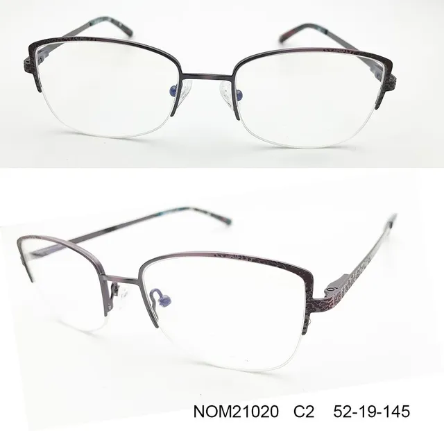 Ouyuan Glasses Frames NOM21020 montatura occhiali acciaio donna