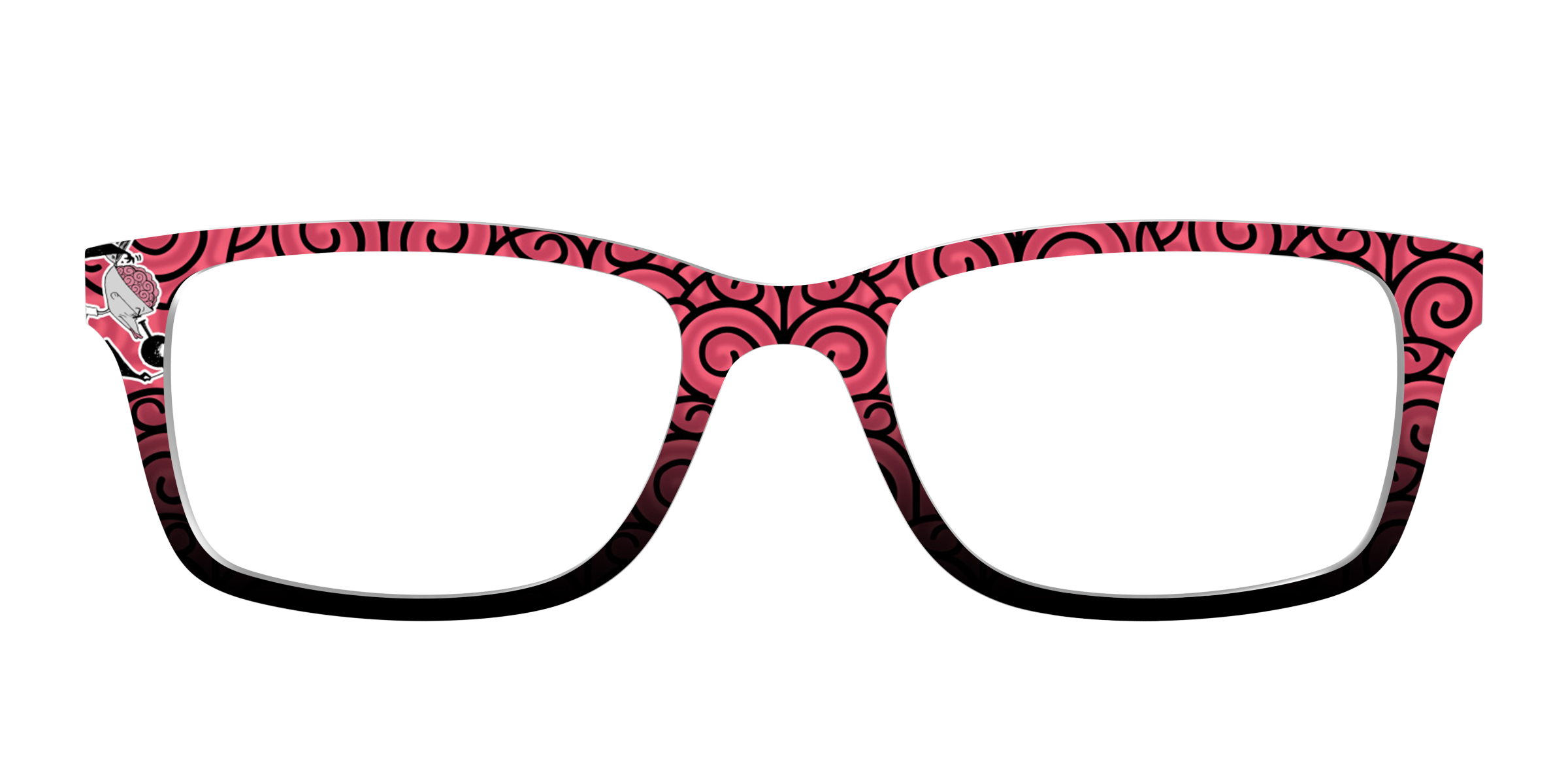 Pair Eyewear Collabs Dr Finkelstein top occhiali nero