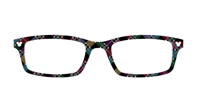 Pair Eyewear Collabs Mickey Plaid top occhiali scozzese DY17