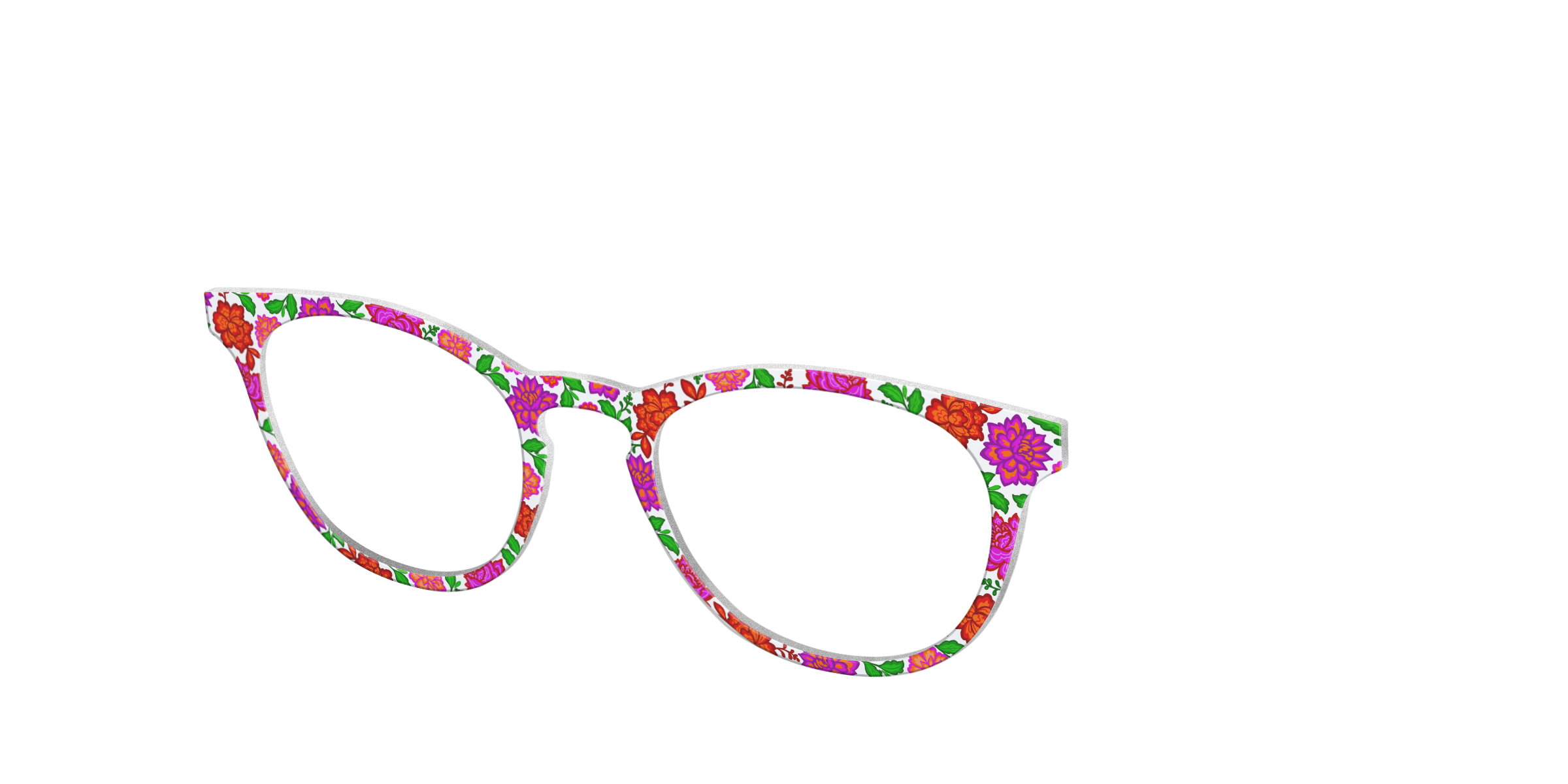 Pair Eyewear Collabs Terrace Floral top occhiali floreale