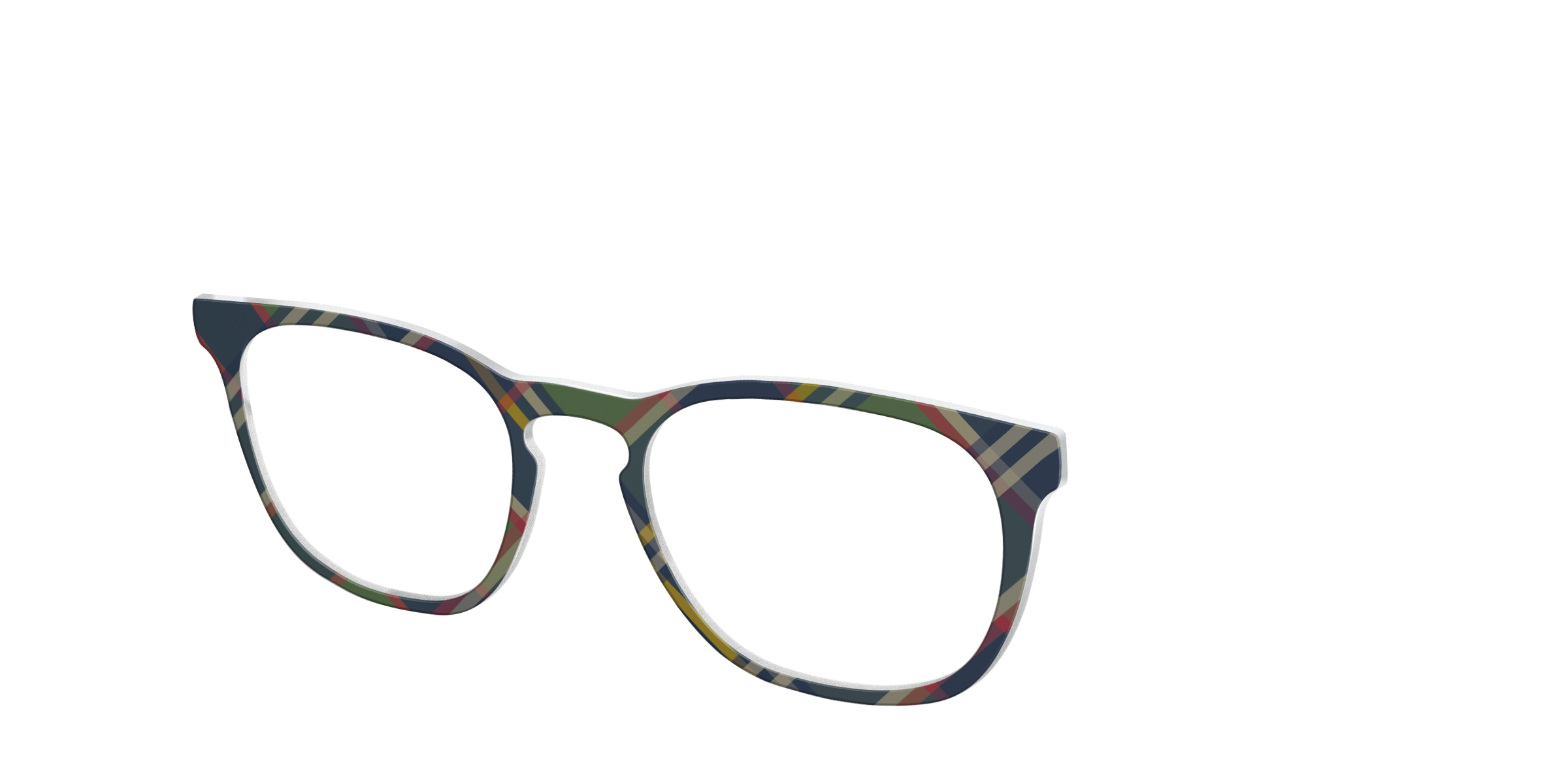 Pair Eyewear Solid Tops The Flannel Plaid top occhiali TK4