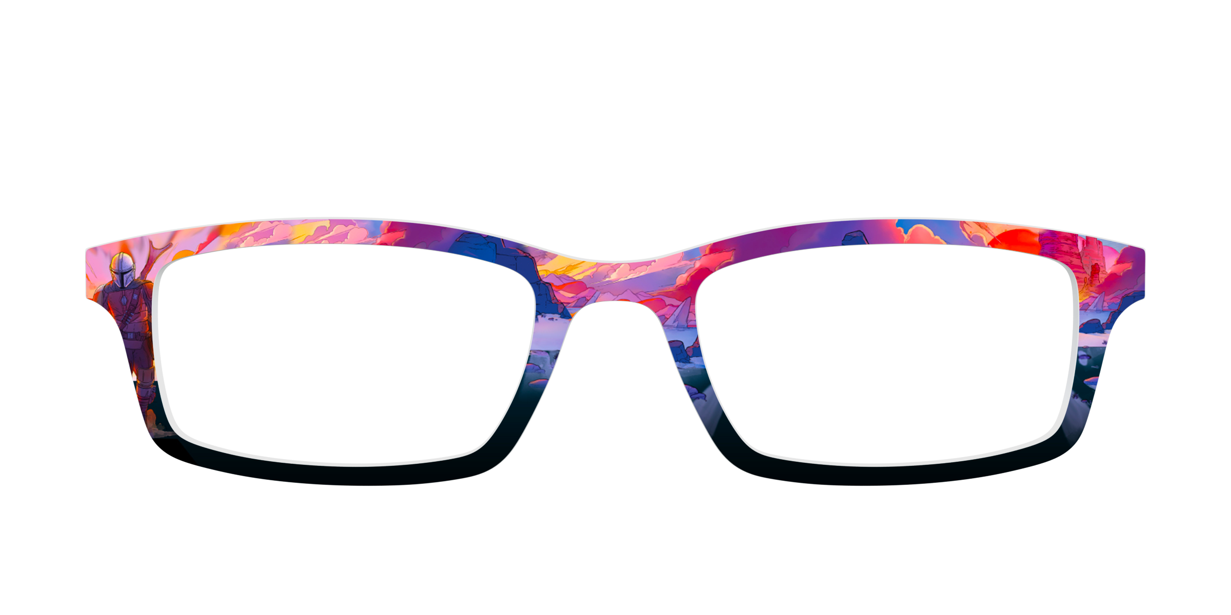 Pair Eyewear Collabs Mandalorian Scenic Split top nero