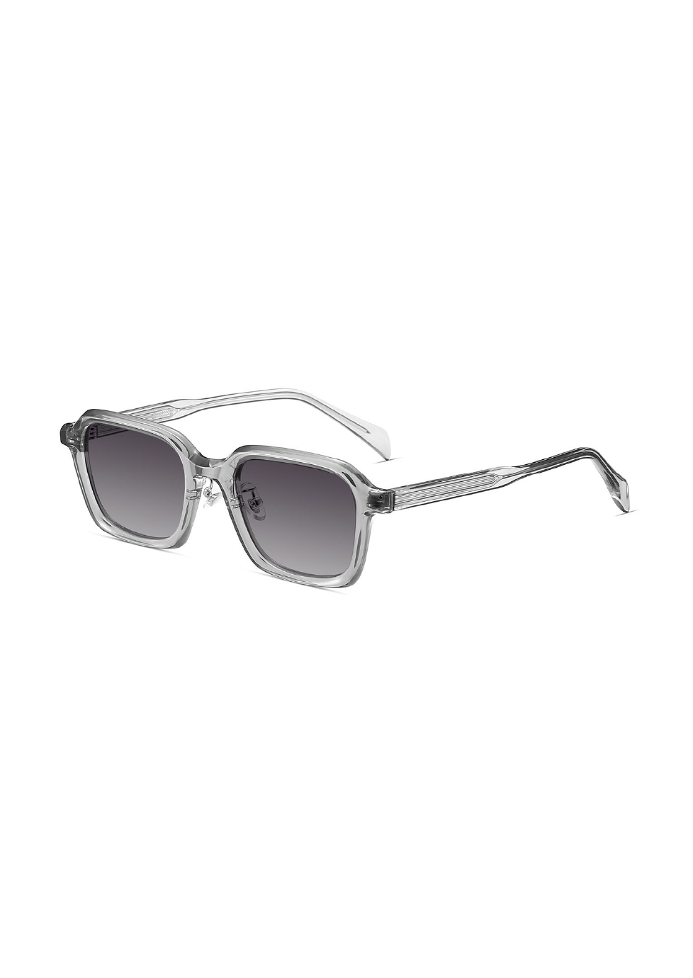 Ouyuan 891201 occhiali da sole quadrati C4 tè
