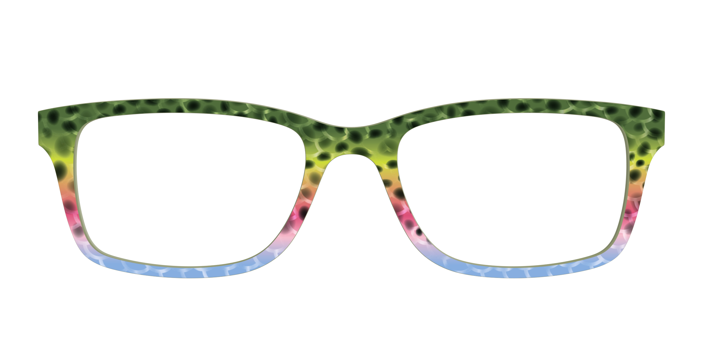 Pair Eyewear Design Tops Freshwater Trout Scales top 579