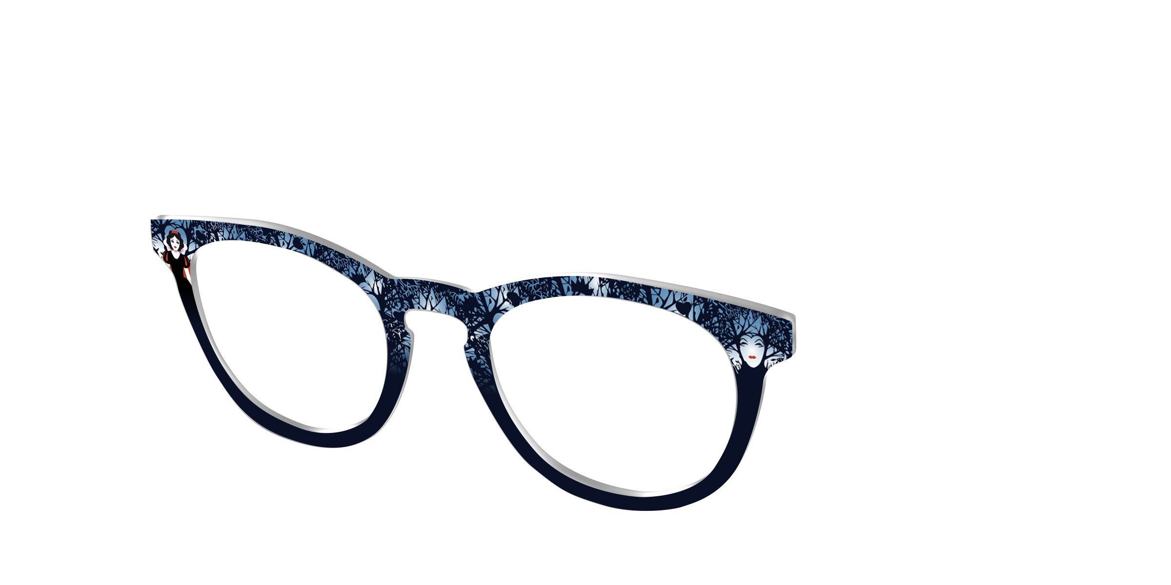 Pair Eyewear Collabs Evil Queen Dark Woods topper DY65