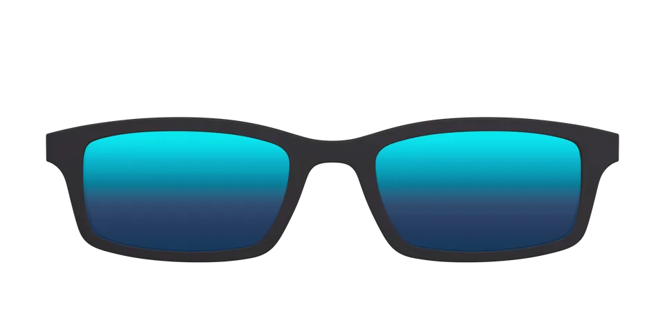 Pair Eyewear Sun Tops Blue Reflective top sole polarizzato blu