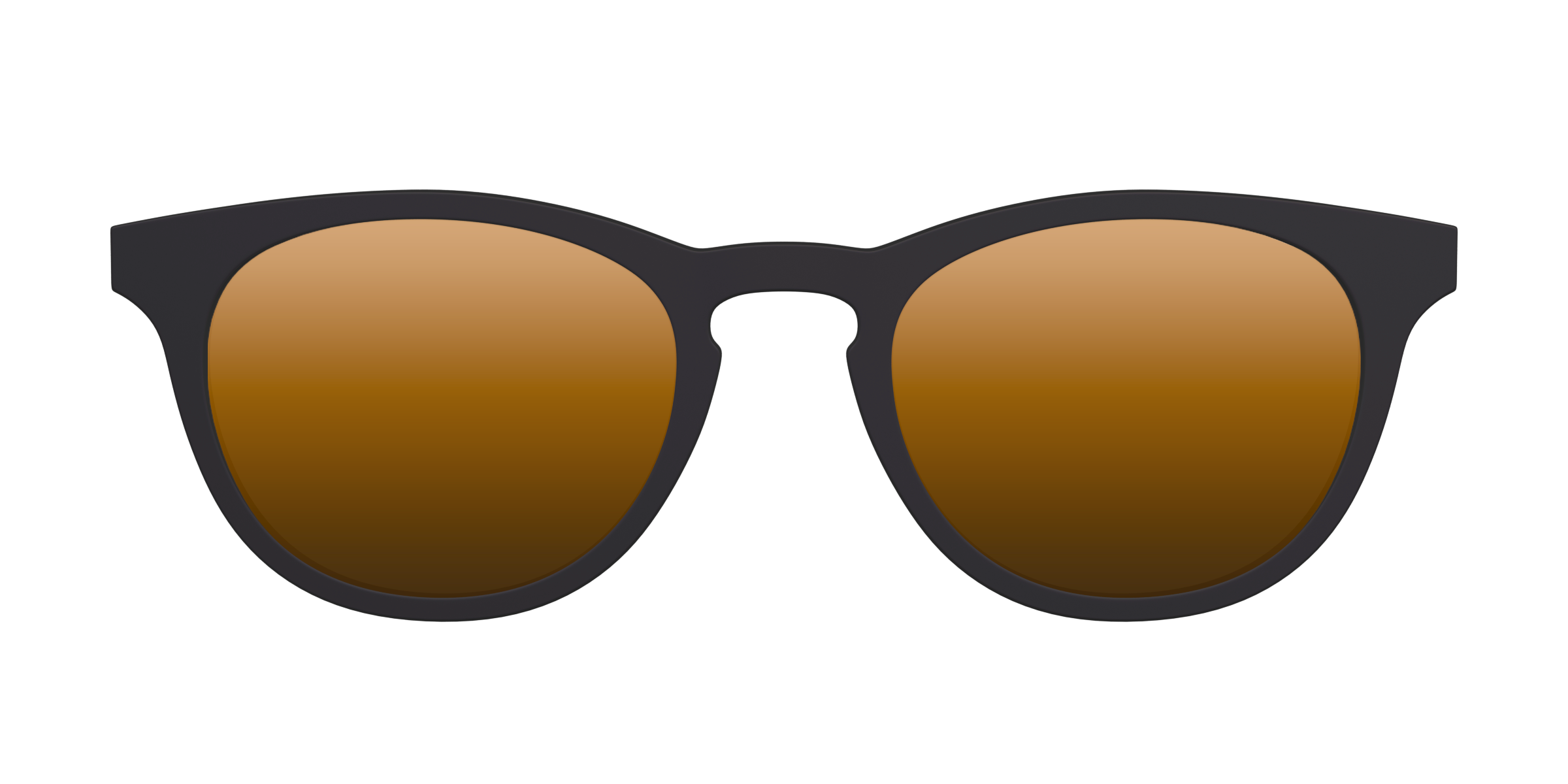 Pair Eyewear Sun Tops The Polarized Gold Reflective Sun Top sole
