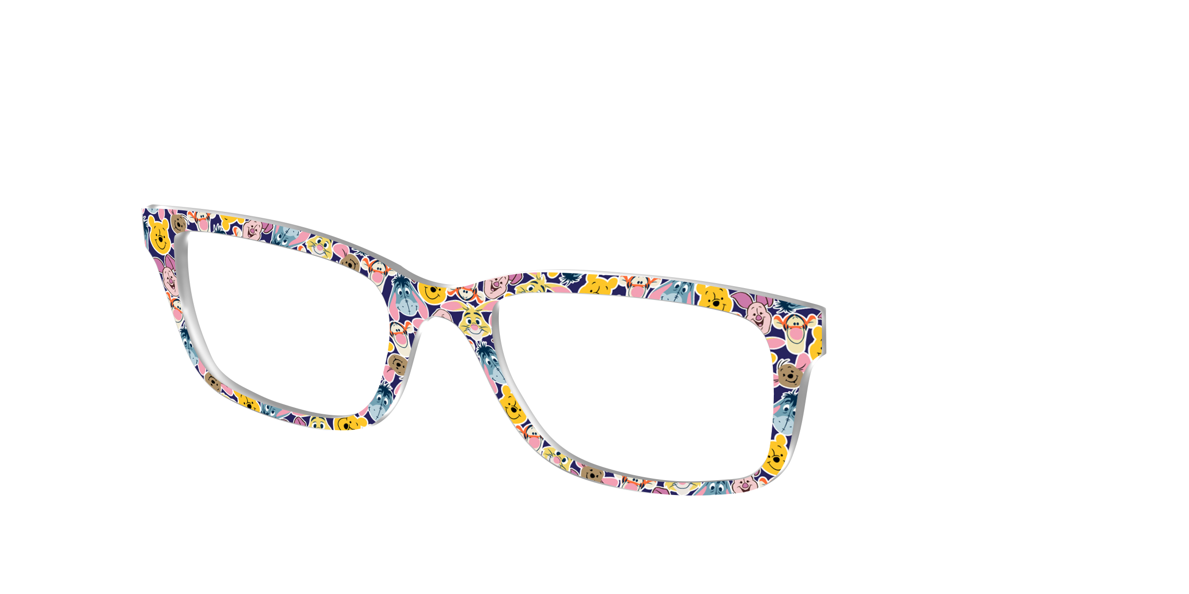 Pair Eyewear Collabs Winnie Pooh Friends cover occhiali stampa