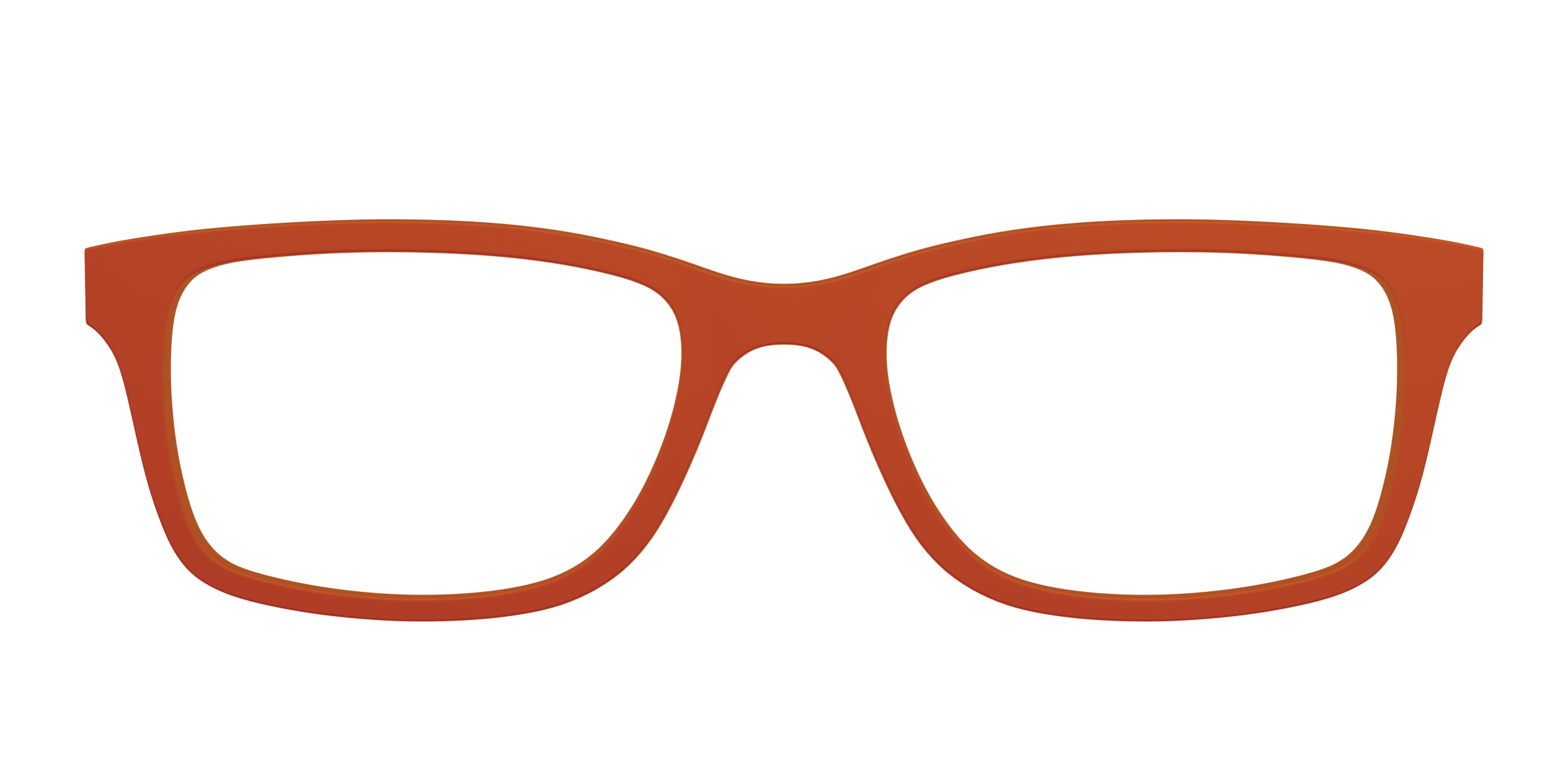 Pair Eyewear Solid Tops The Burnt Orange top arancione