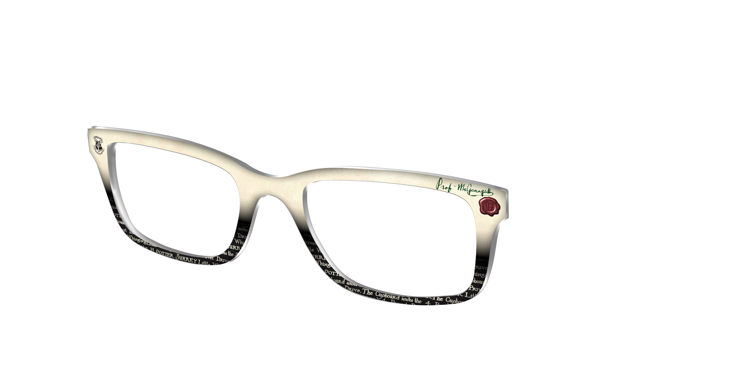 Pair Eyewear Collabs Hogwarts Acceptance Letter Topper Cedro