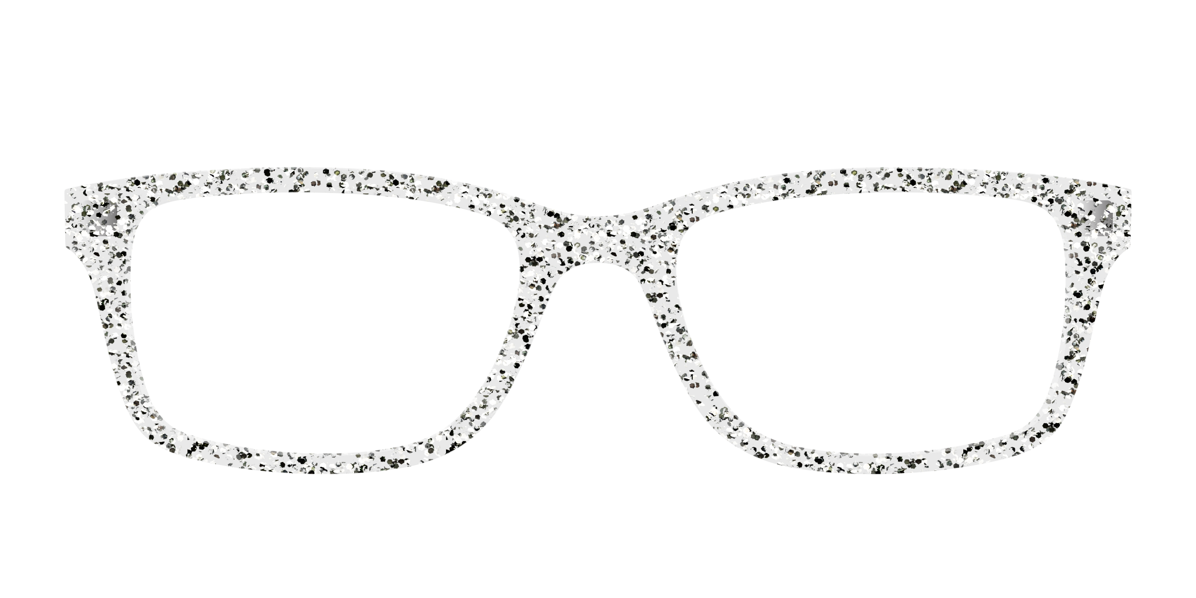Pair Eyewear Solid Tops The Silver Sparkle top argento 142