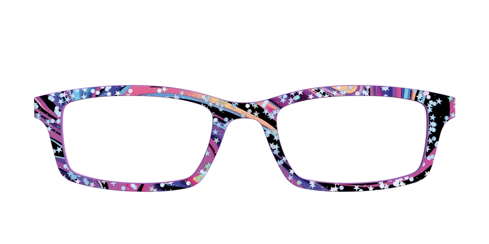 Pair Eyewear Design Tops Vaporwave Marble top glitter