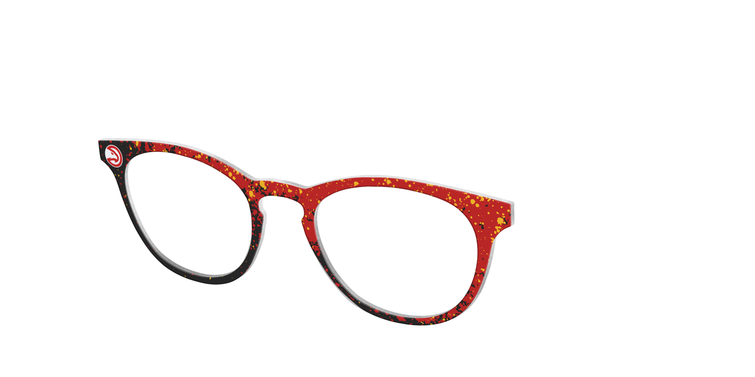 Pair Eyewear School Spirit Hawks Splatter top magnetico schizzi