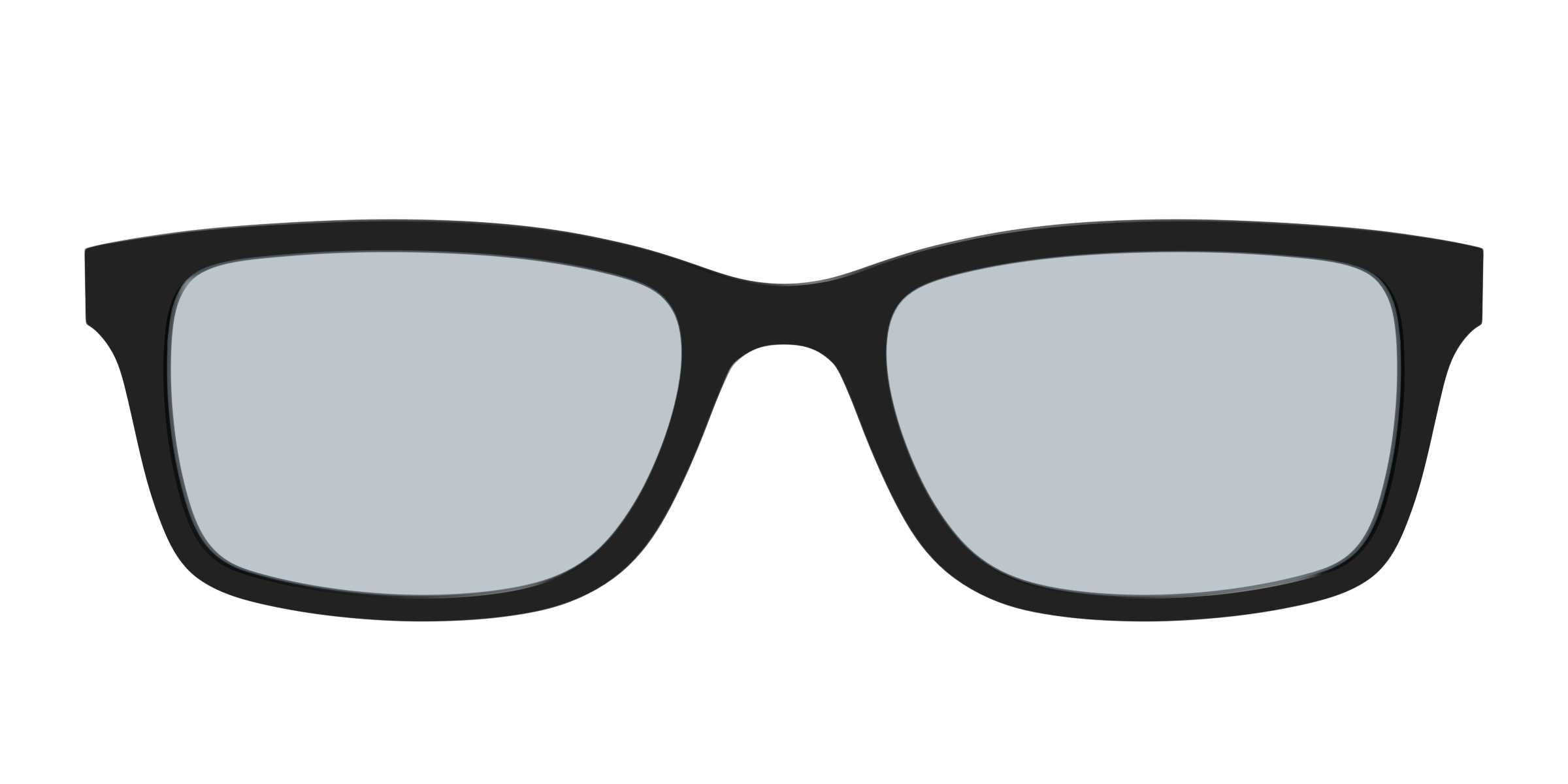 Pair Eyewear Design Tops Black Slate Blue topper occhiali Serra