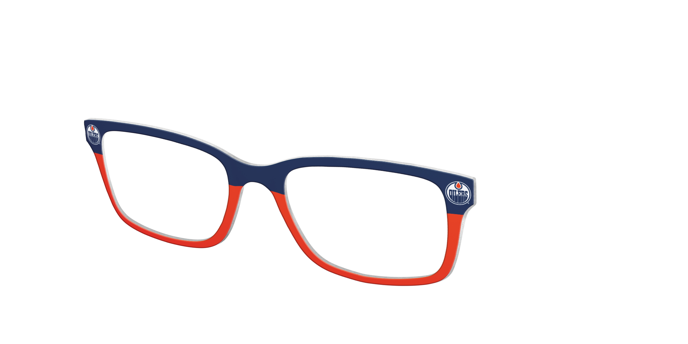 Pair Eyewear School Spirit Oilers Split cover occhiali blu