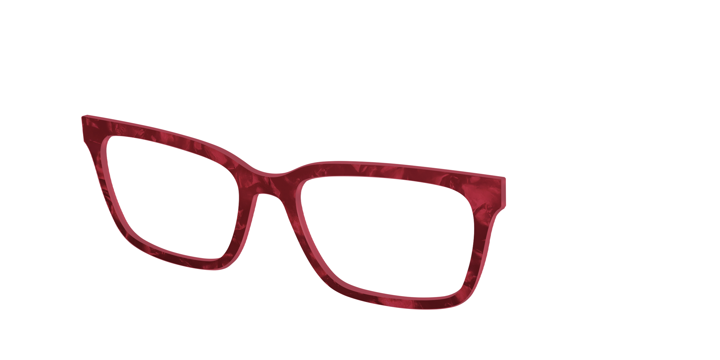 Pair Eyewear Design Ruby Pearl Marble top occhiali Cedro