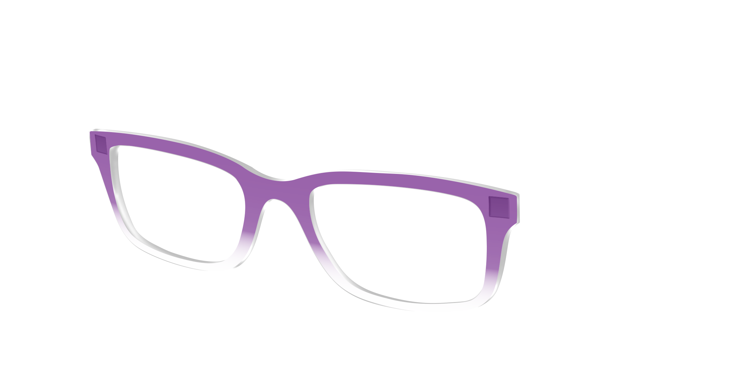 Pair Eyewear Solid Tops Grape Gradient Crystal top viola 254