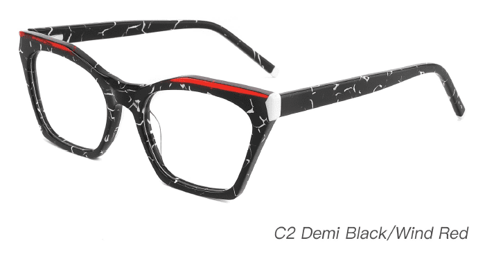 Ouyuan NOA23012 montatura occhiali acetato colorata 52-18-145
