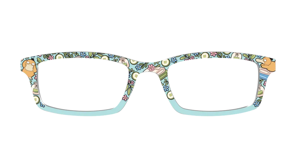 Pair Eyewear Collabs Psyduck Vibes frontalino giallo