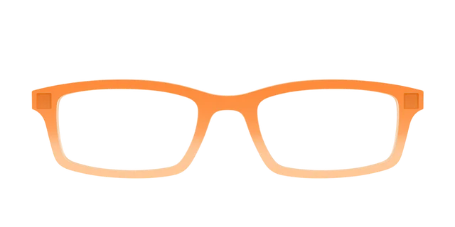 Pair Eyewear Design Tops Tangerine Creamsicle top arancione