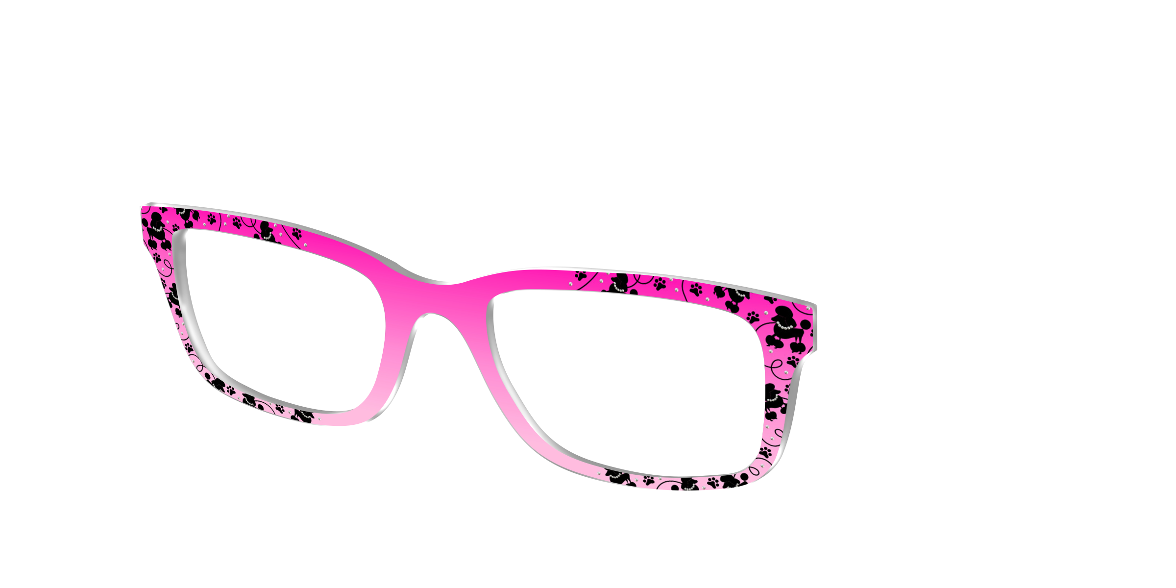 Pair Eyewear Sock Hop Pups topper occhiali DE03 cani