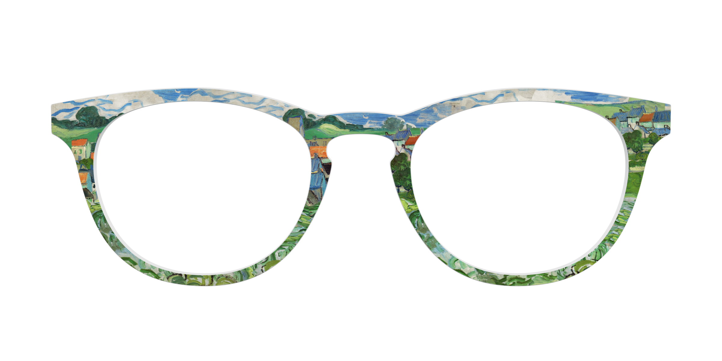 Pair Eyewear Collabs View of Auvers-Sur-Oise top occhiali VG27