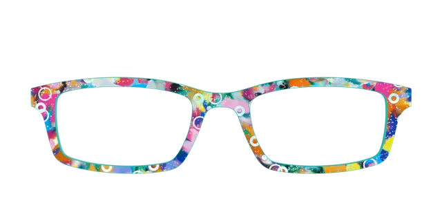 Pair Eyewear Tortoise Bubble Glitter top magnetico Cedro