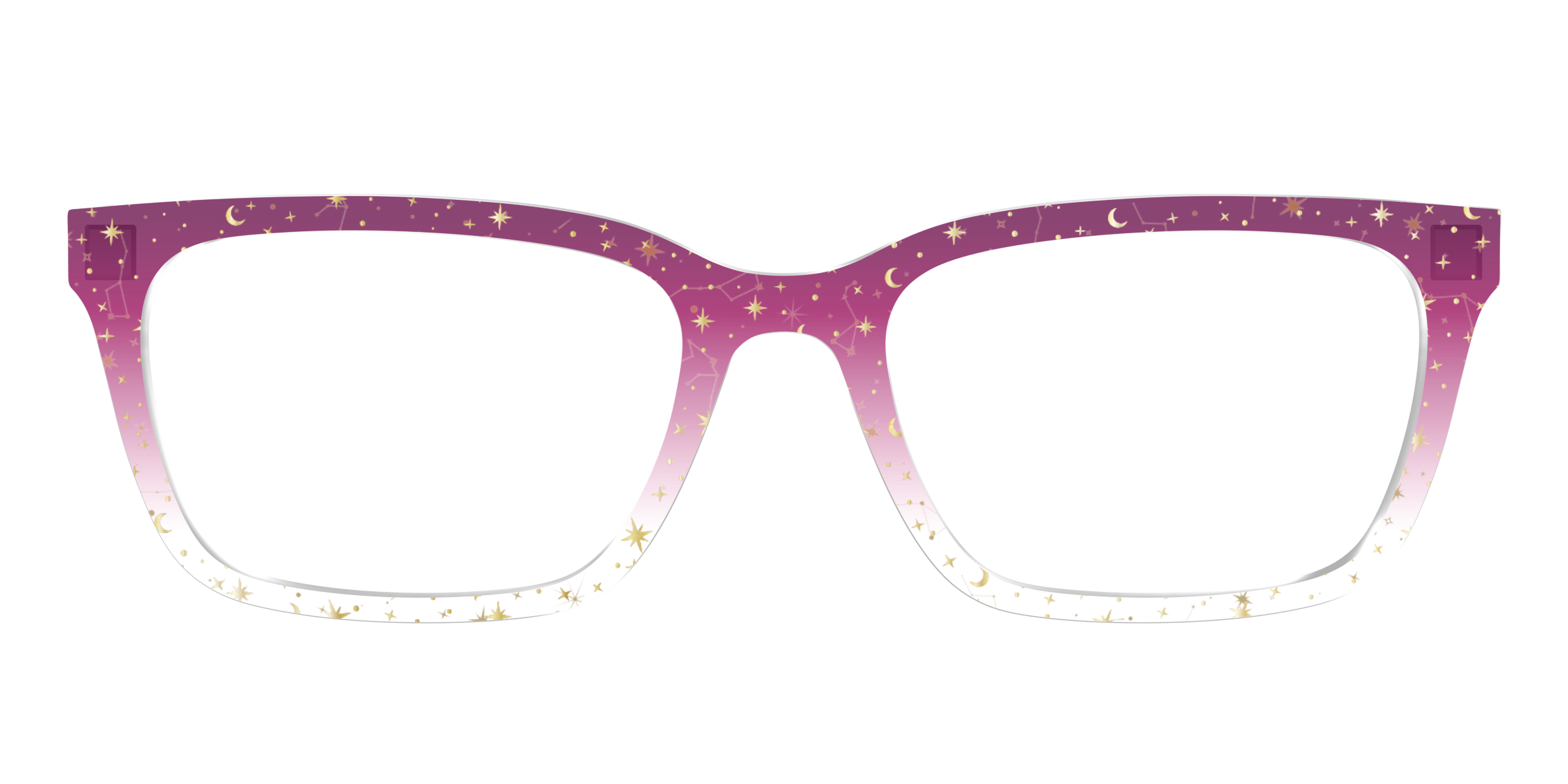 Pair Eyewear Design Tops Pink Ombre Gold Foil top rosa 437