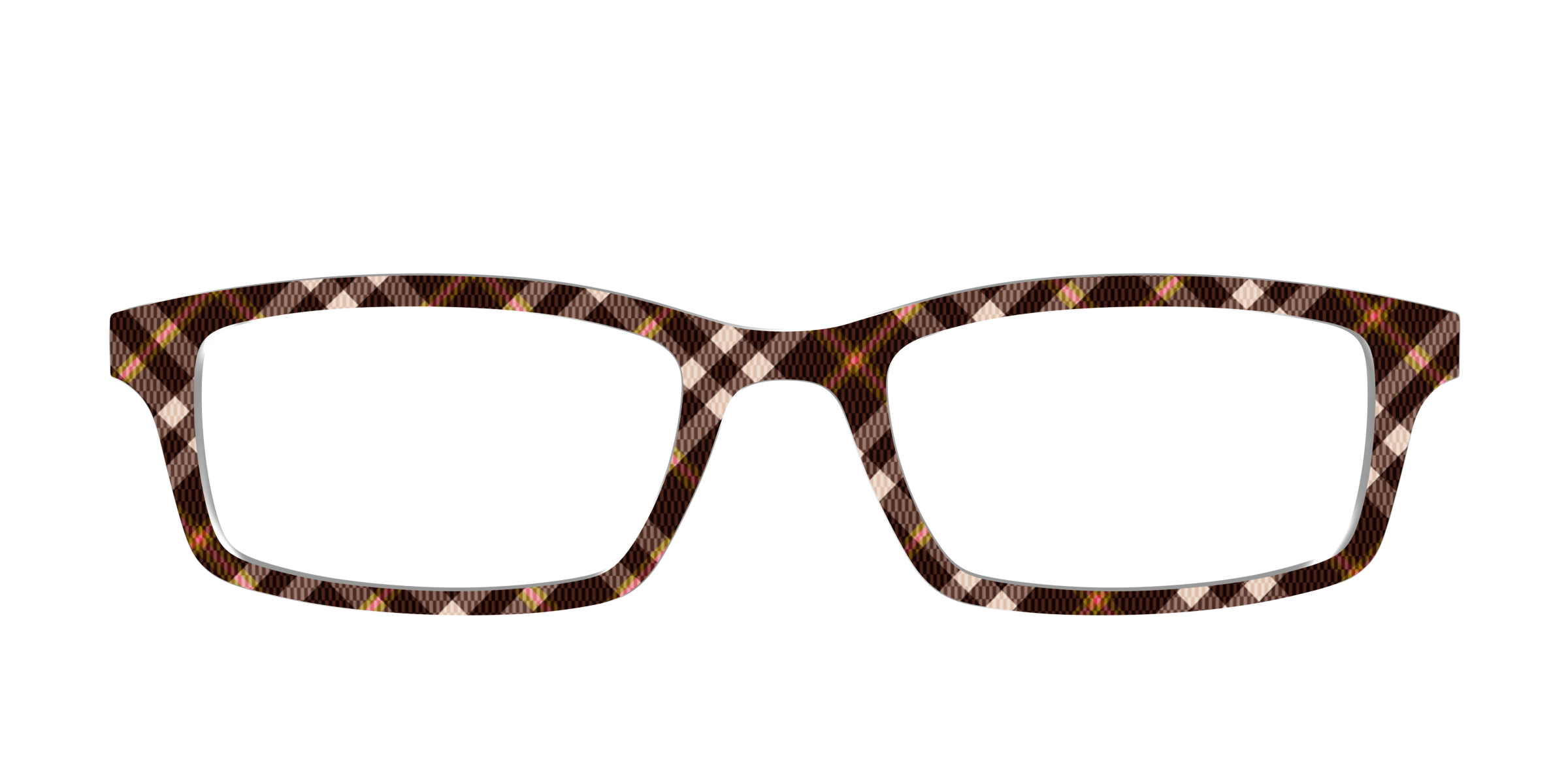 Pair Eyewear Design Tops The Rustic Plaid top per occhiali quadri