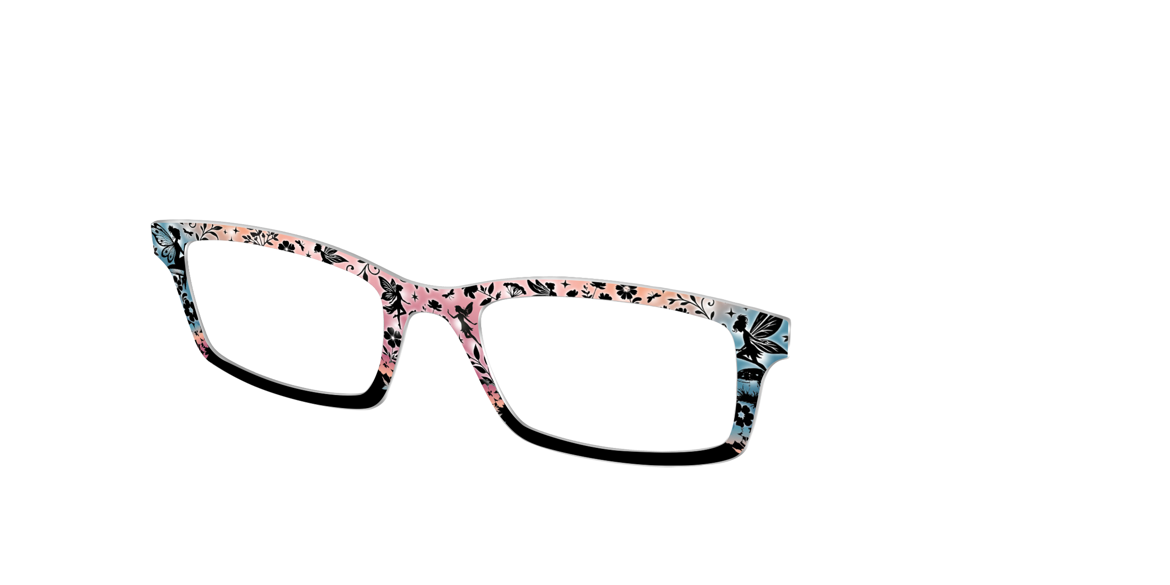 Pair Eyewear Design Tops Magic Meadow After Dark top fiori