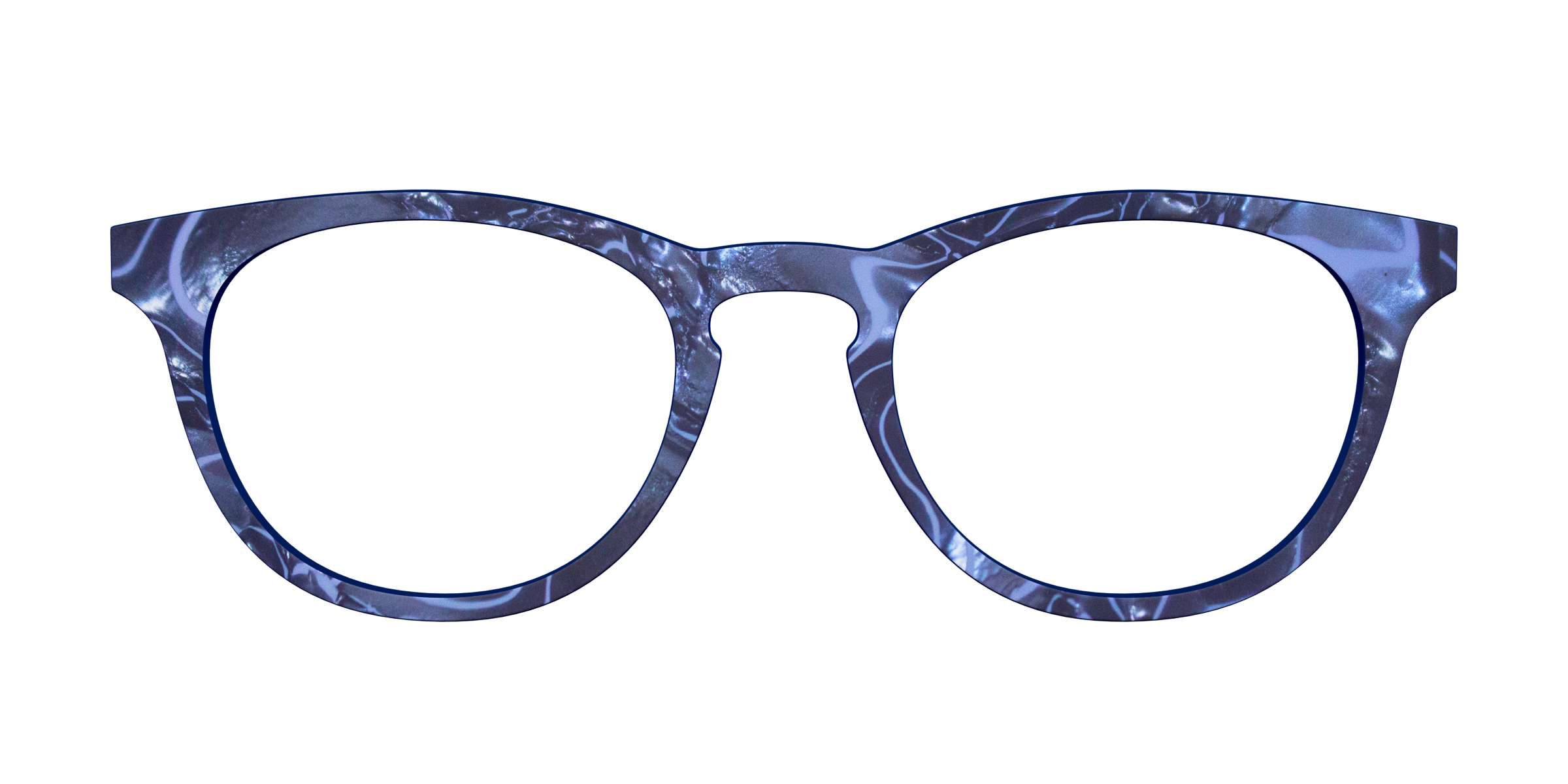 Pair Eyewear Solid Tops The Midnight Marble top occhiali NY57