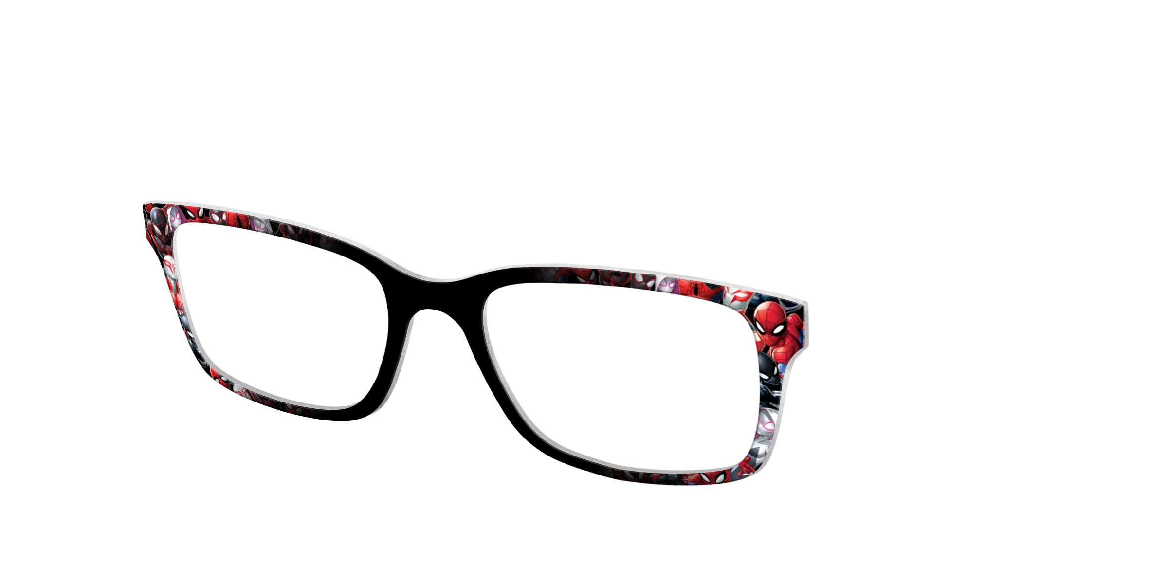 Pair Eyewear Collabs Team Spidey top occhiali rosso blu