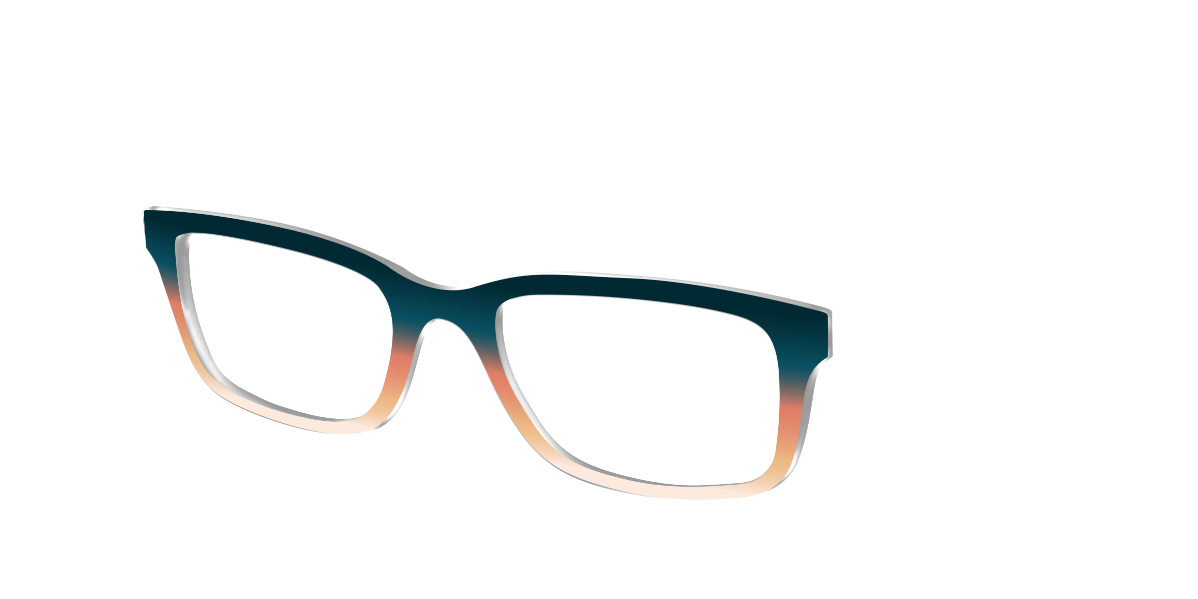 Pair Eyewear Design Tops Aegean Apricot top sfumato AT08