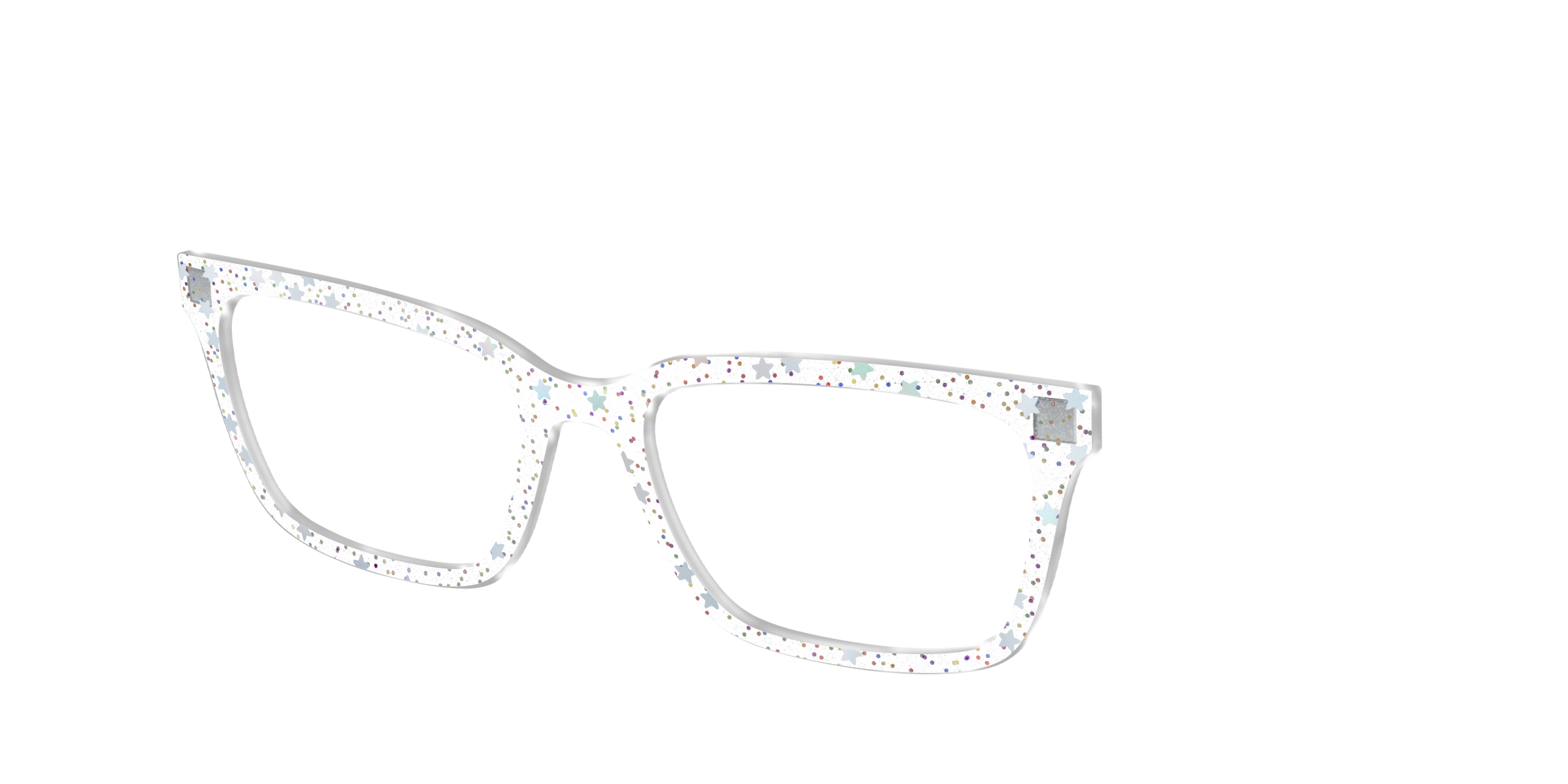 Pair Eyewear Design Tops Star Glitter Crystal Topper Cedro