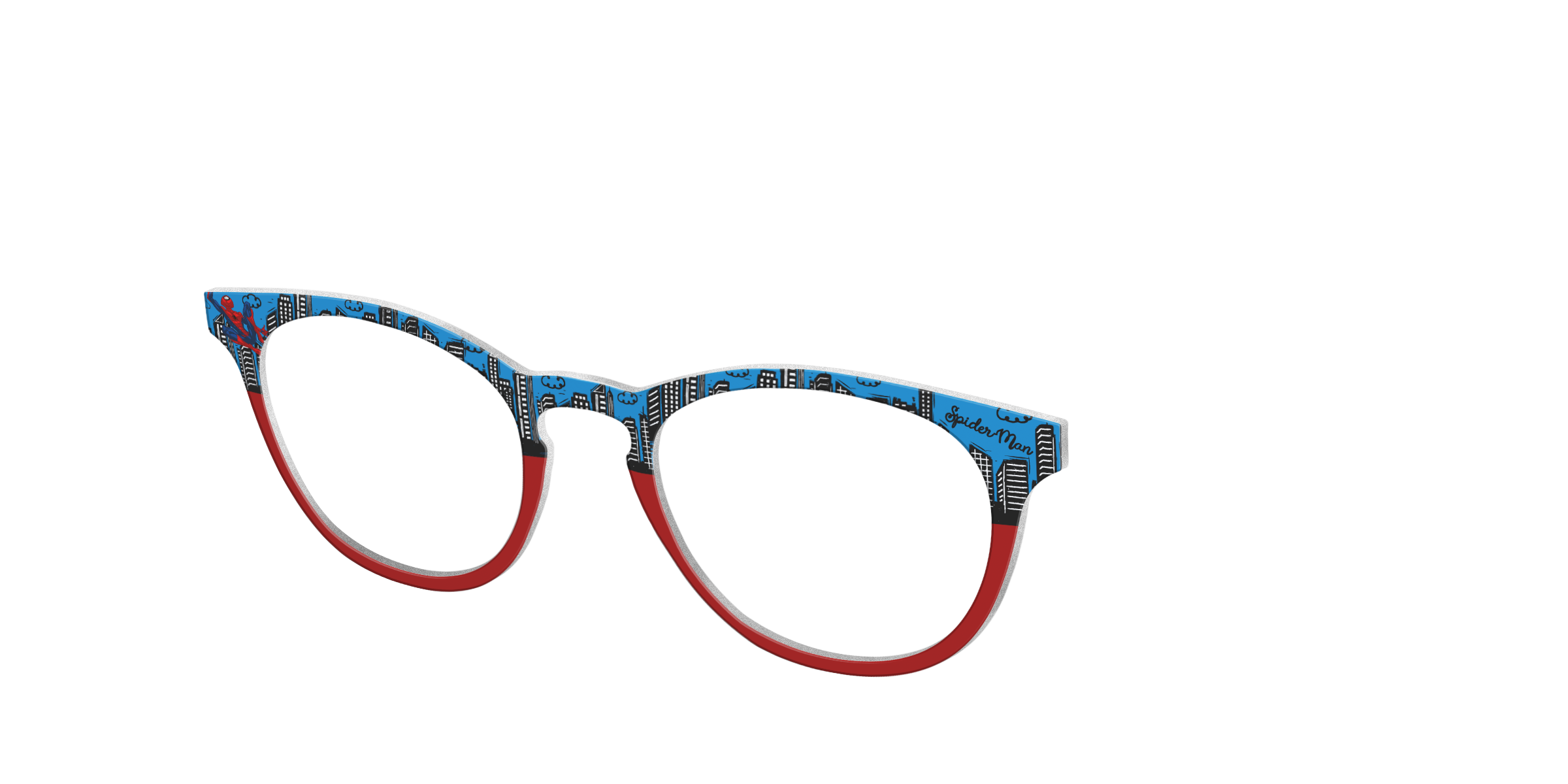 Pair Eyewear Collabs Spider-Man City SM9 top occhiali città