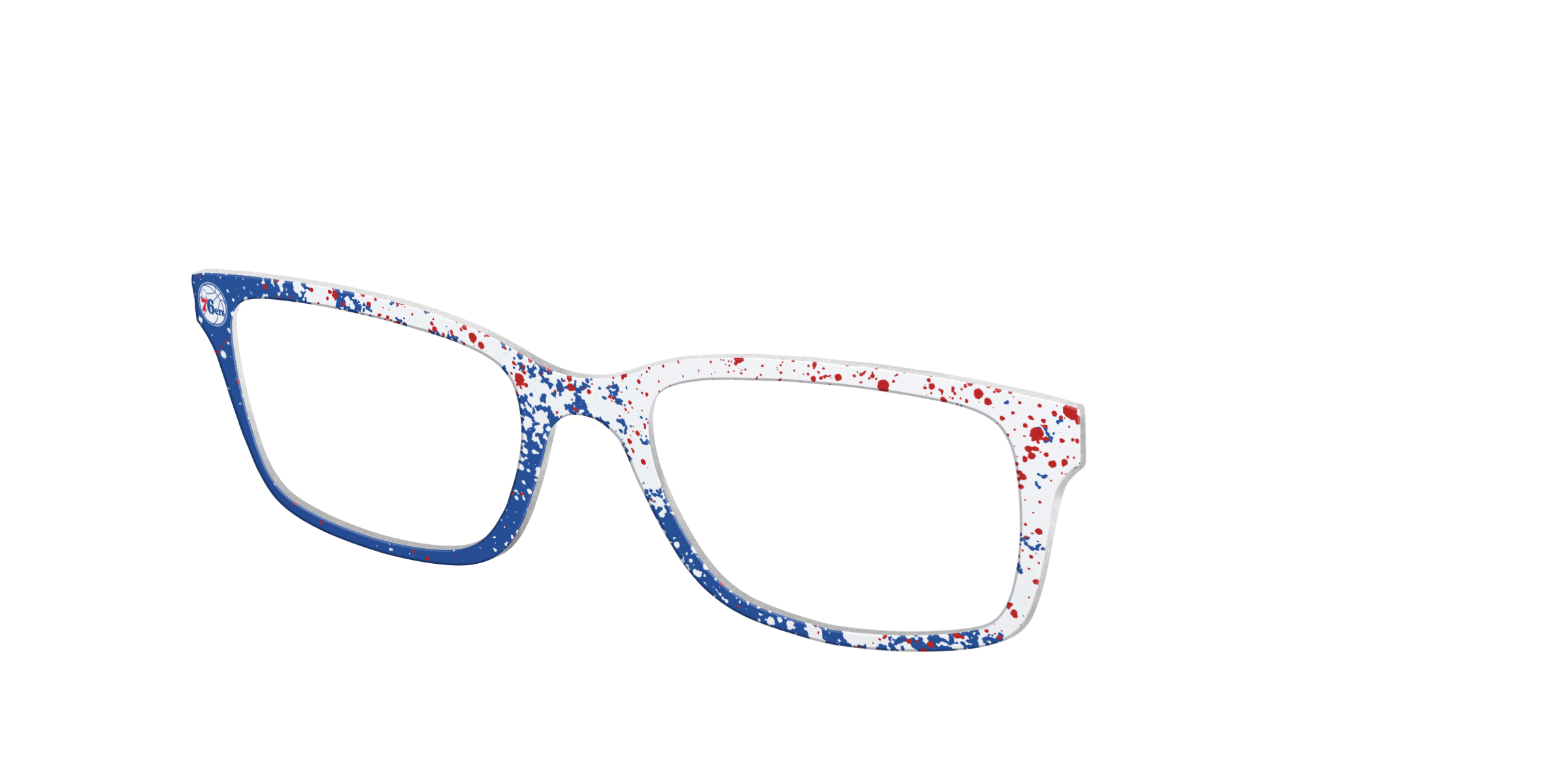 Pair Eyewear School Spirit 76ers Splatter top per Brook