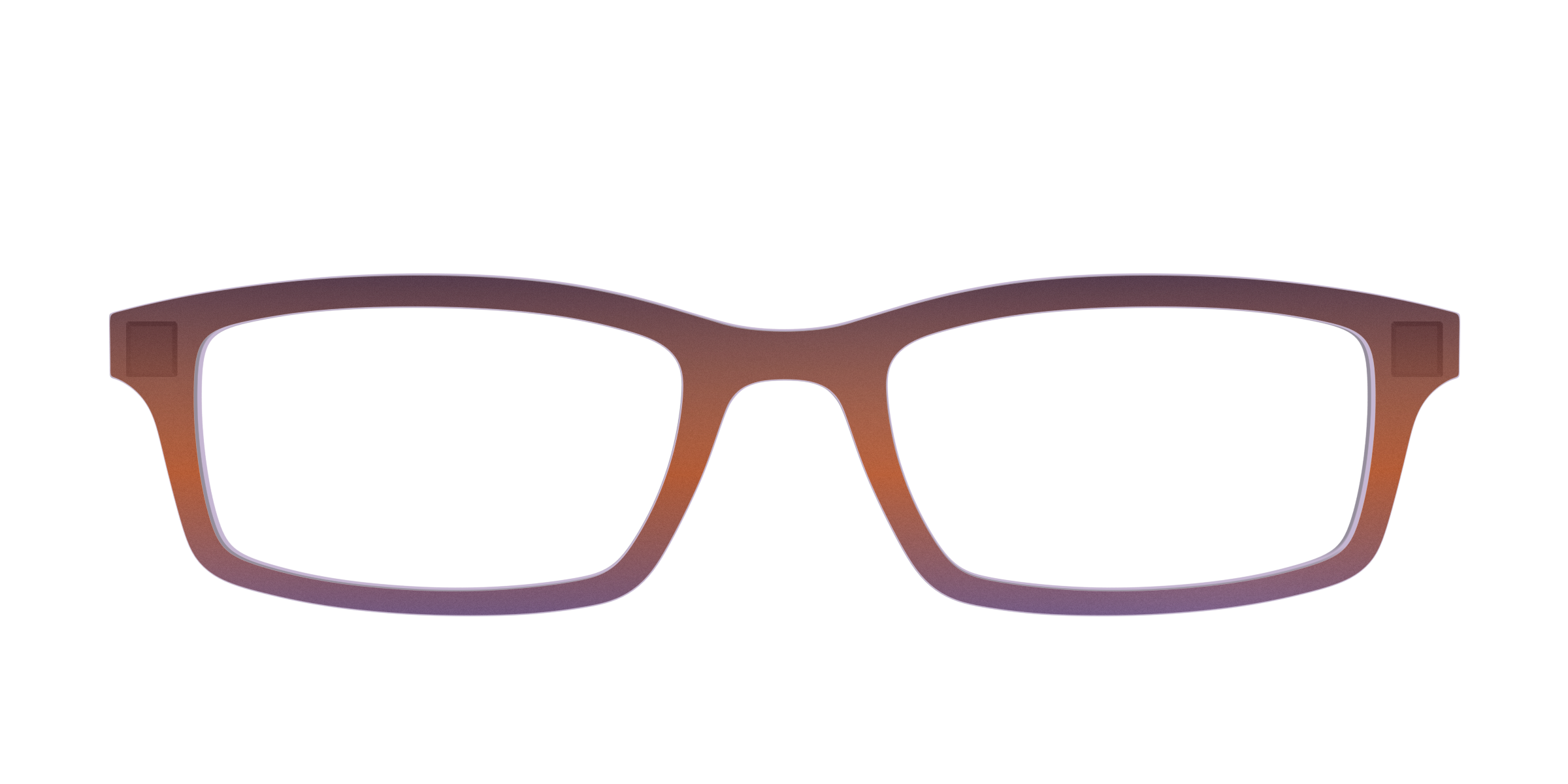 Pair Eyewear Design Tops Matte Midnight Violet topper sfumato