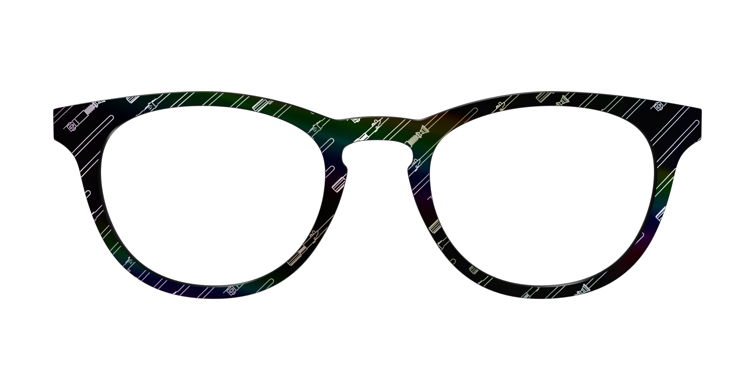 Pair Eyewear Collabs Lightsabers top magnetico Cedro