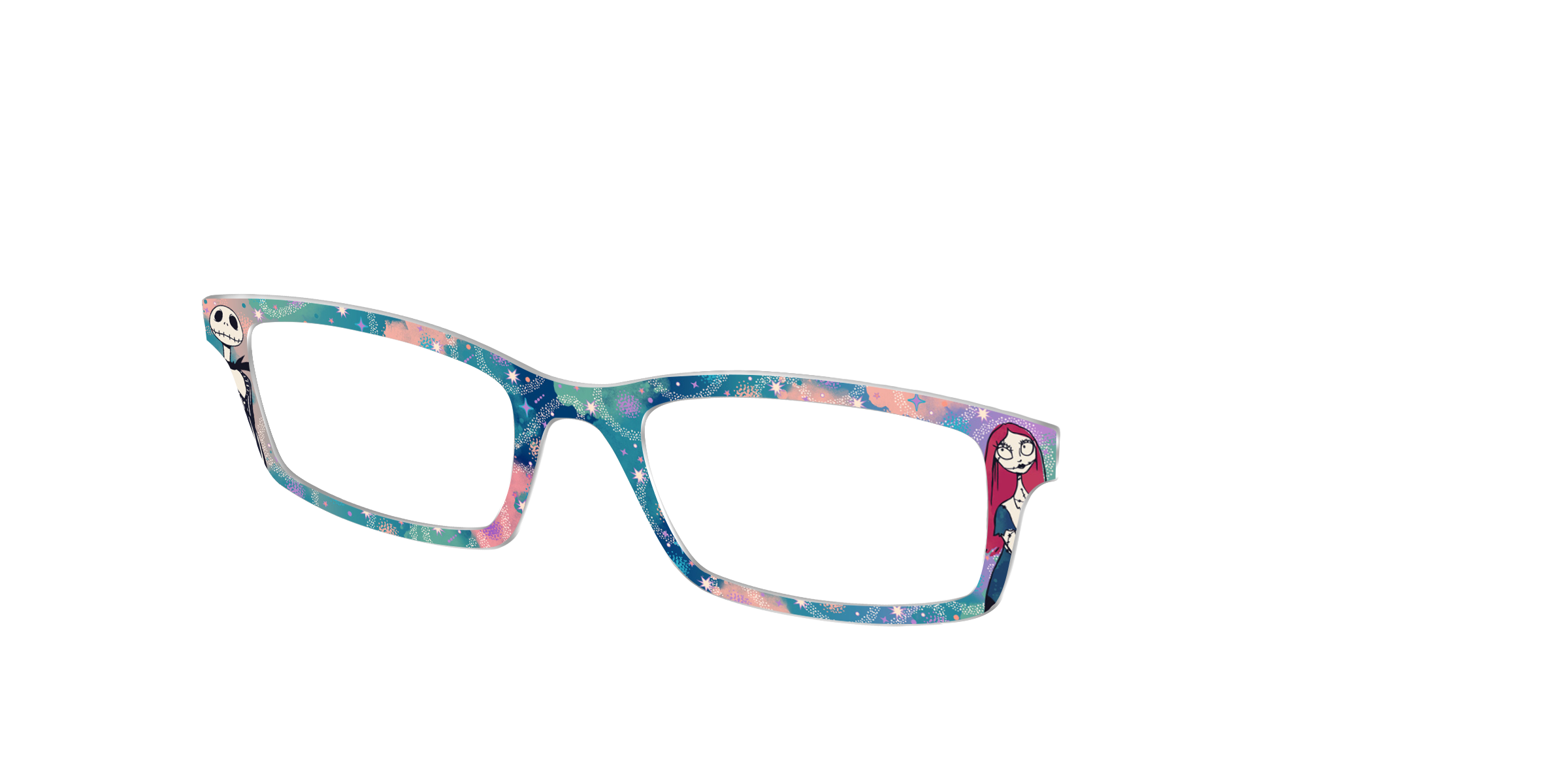 Pair Eyewear Collabs Jack and Sally Celestial topper montatura DY110