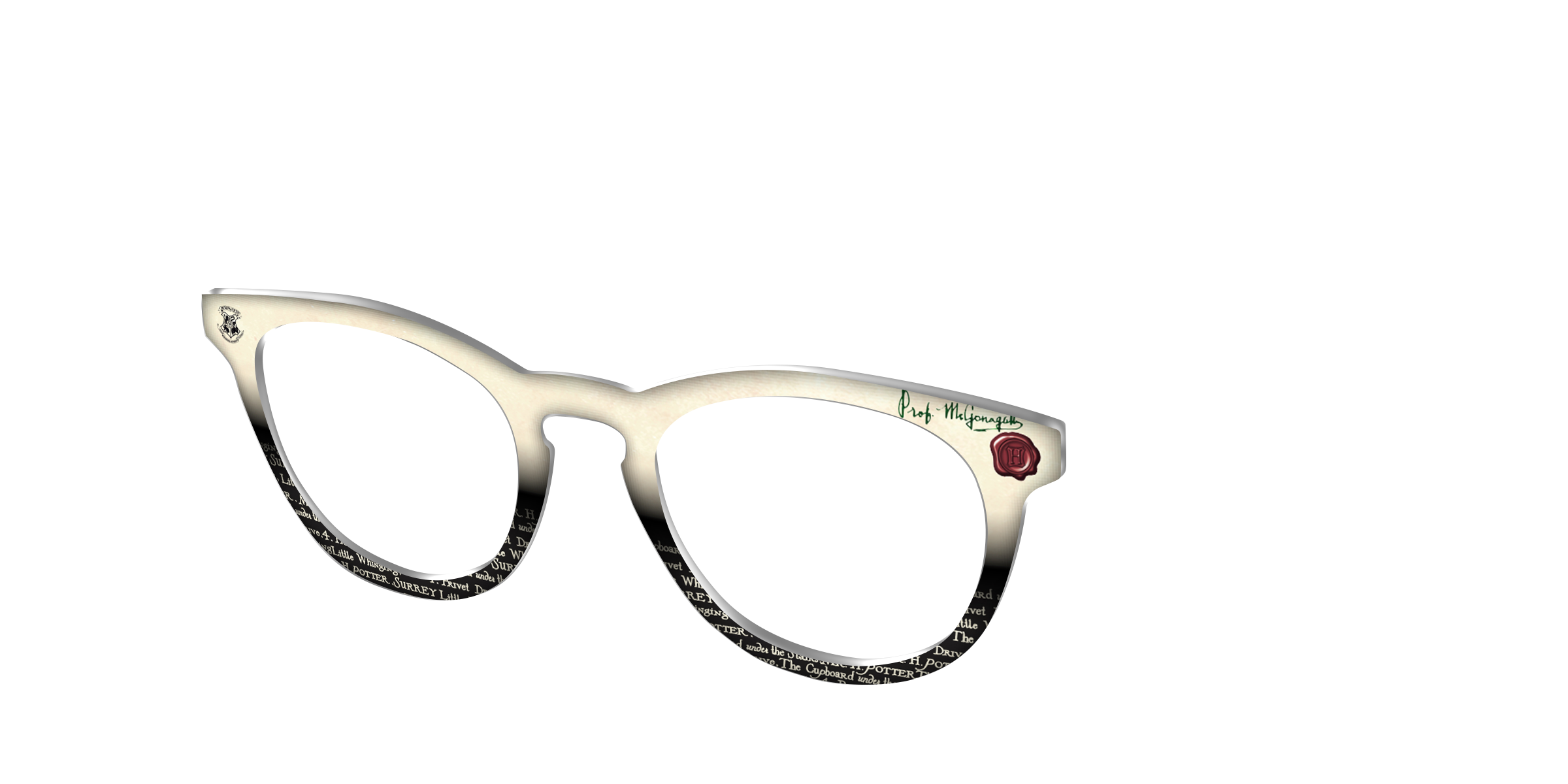 Pair Eyewear Collabs Hogwarts Acceptance Letter Topper Cedro